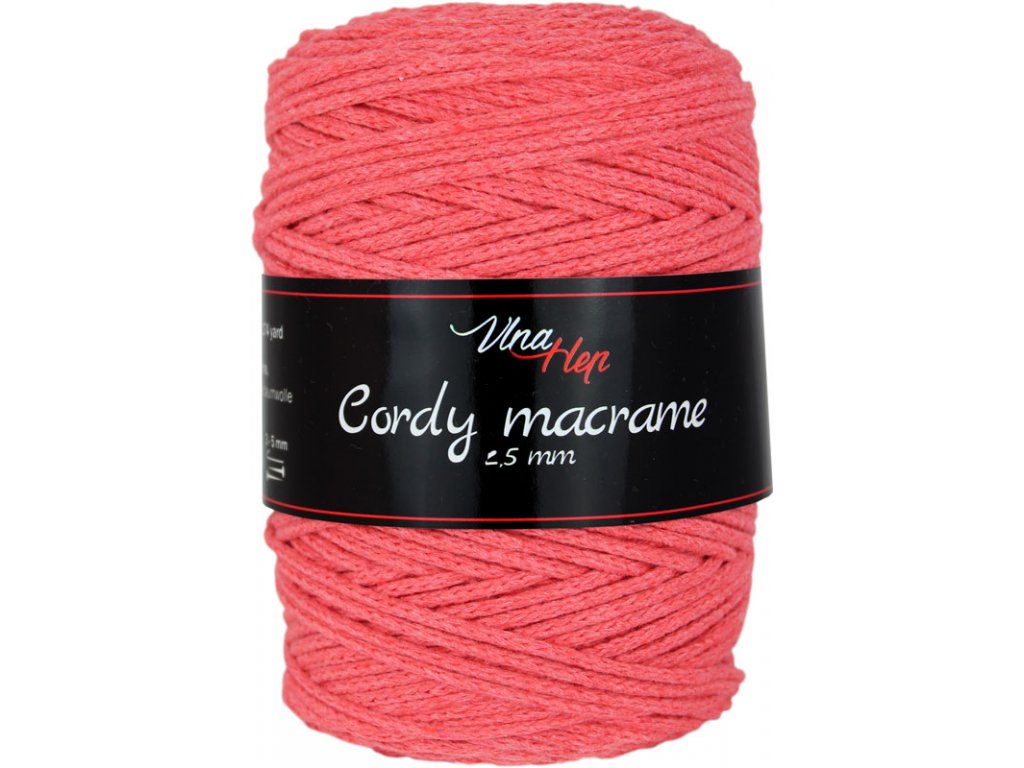 VLNA HEP Cordy 2,5 mm macrame Barva: Cordy 2,5 mm macrame 8006