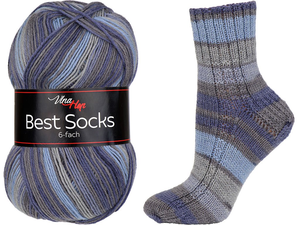 VlnaHep Best Socks 6-fach novinka best: 7366