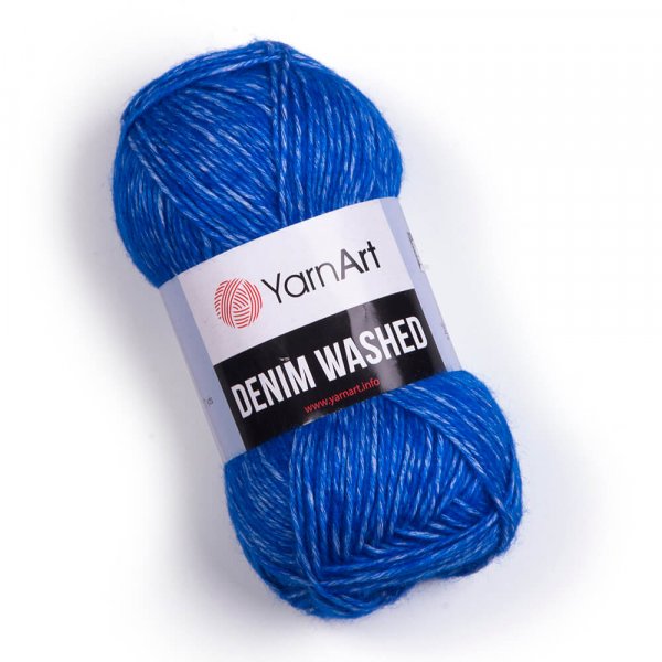 YarnArt  Denim Washed denim: Denim Washed 910 modrá