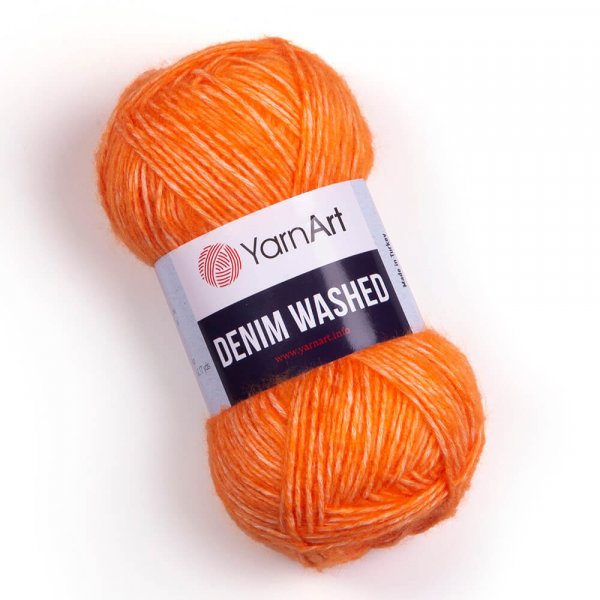 YarnArt  Denim Washed denim: Denim Washed 902 oranžová