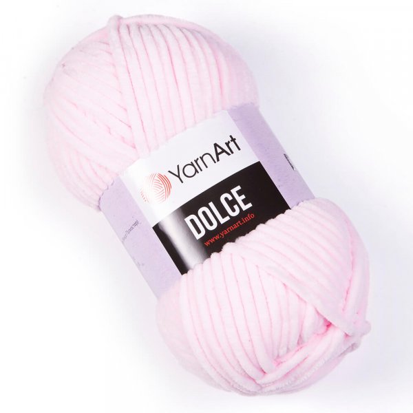 Yarn Art YarnArt  Dolce dolce: příze Dolce 750 světle růžová
