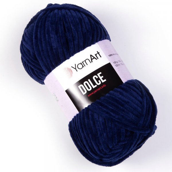Yarn Art YarnArt  Dolce dolce: příze Dolce 756 tmavě modrá