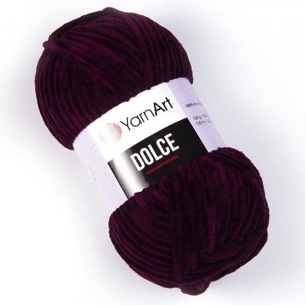 Yarn Art YarnArt  Dolce dolce: příze Dolce 780 vínově fialová