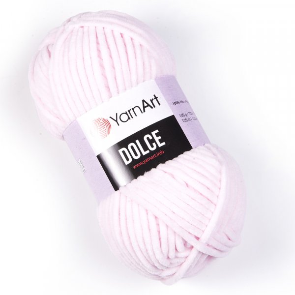 Yarn Art YarnArt  Dolce dolce: příze Dolce 781 pastelově růžová