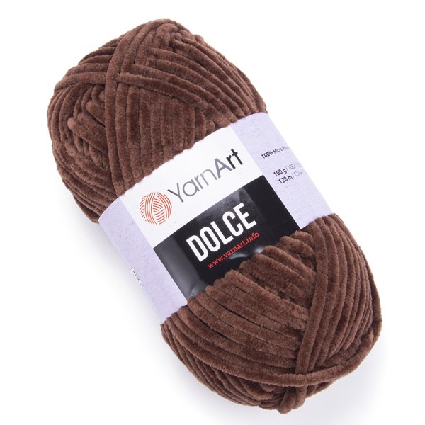Yarn Art YarnArt  Dolce dolce: příze Dolce 791 hnědá