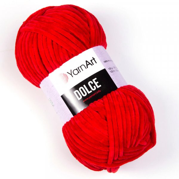 Yarn Art YarnArt  Dolce dolce: příze Dolce 748 červená