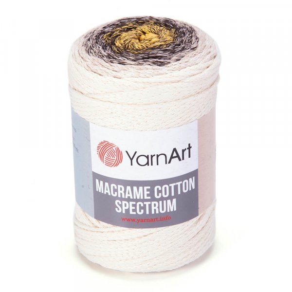 YarnArt  Macrame Cotton Spectrum Macrame Cotton Spectrum: Macrame Cotton Spectrum 1301