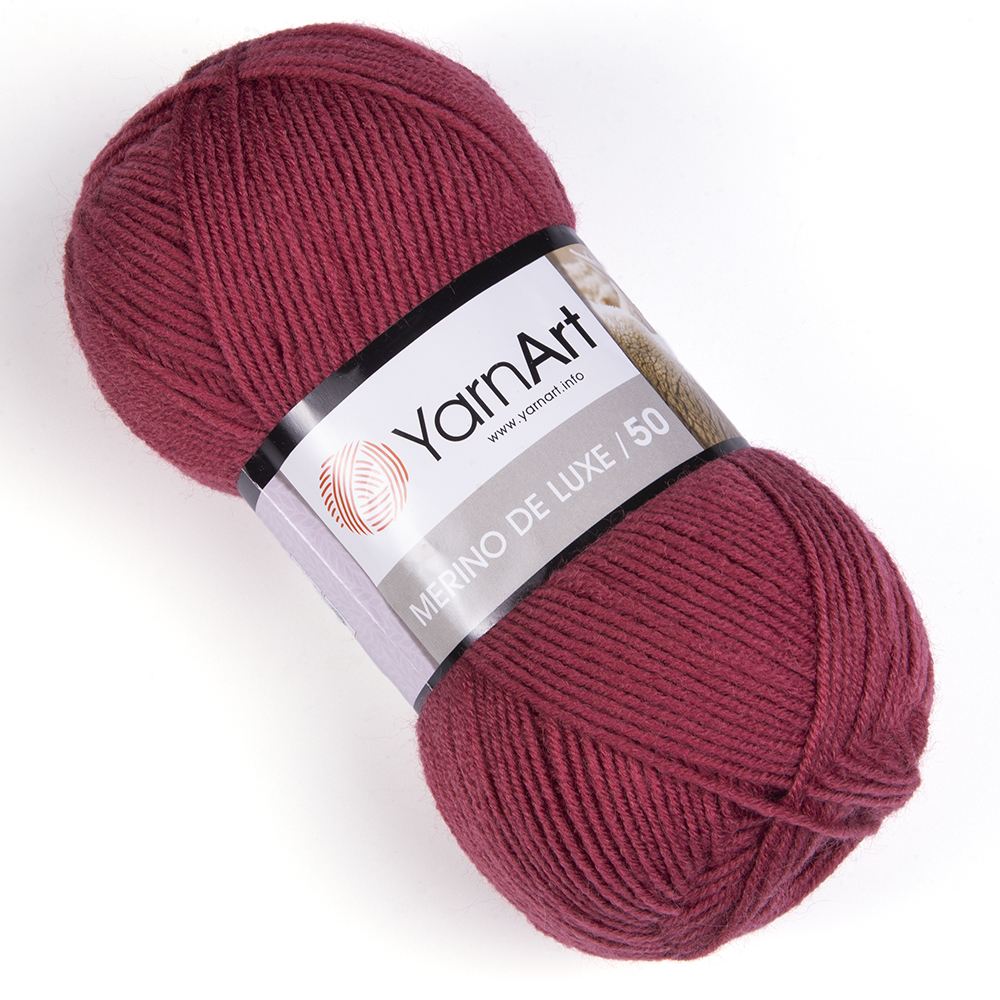 Yarn Art YarnArt  Merino De Luxe 50 Merino De Luxe 50: Merino De Luxe 50 570