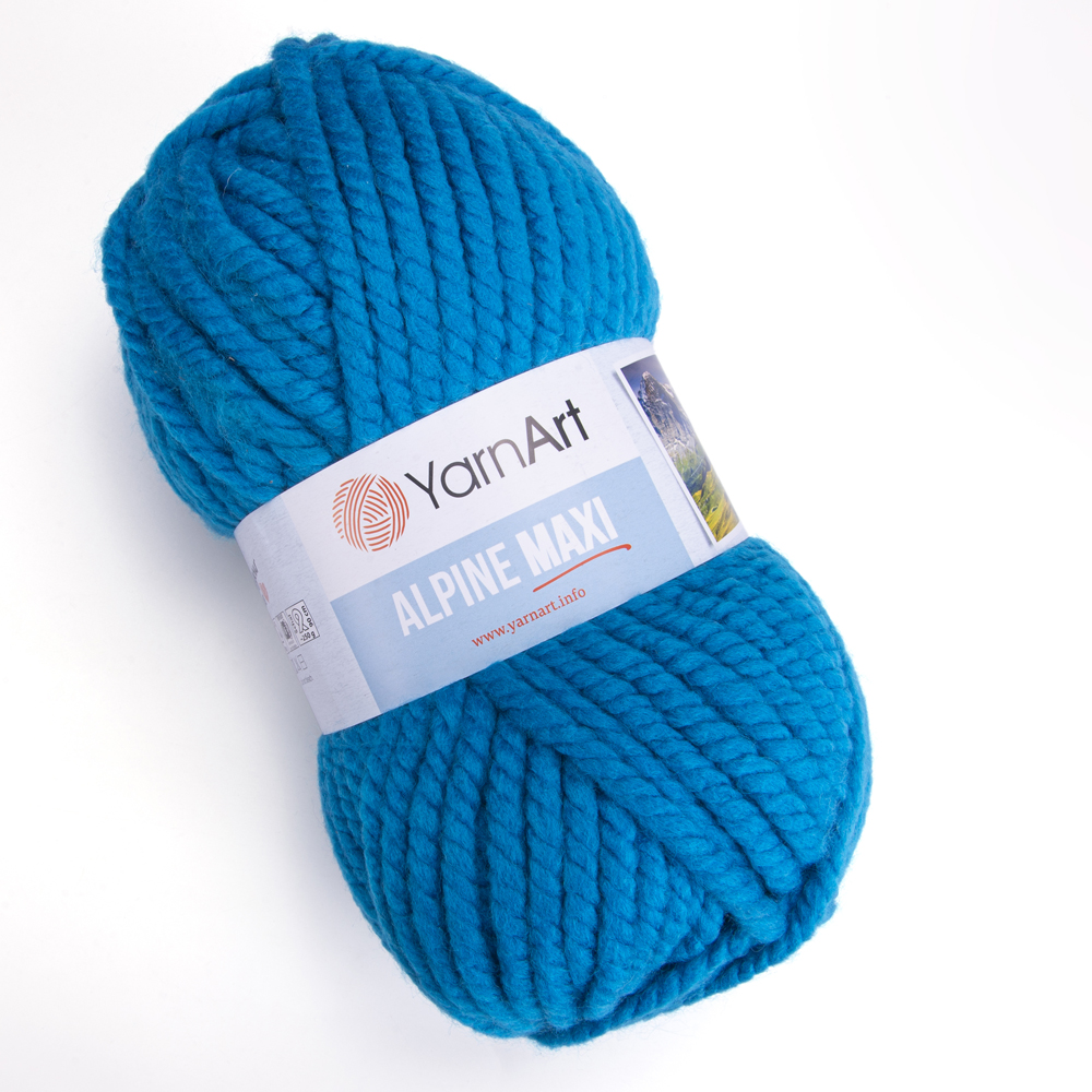 YarnArt Alpine Maxi Alpine Maxi: Alpine Maxi 671 modrá