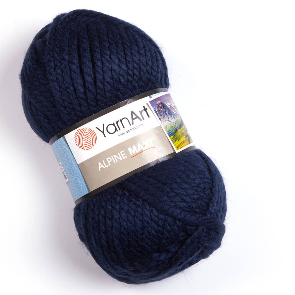 YarnArt Alpine Maxi Alpine Maxi: Alpine Maxi 674 tmavě modrá