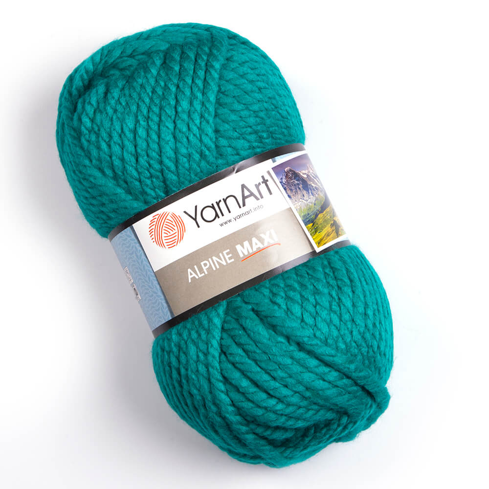 YarnArt Alpine Maxi Alpine Maxi: Alpine Maxi 675 zelená