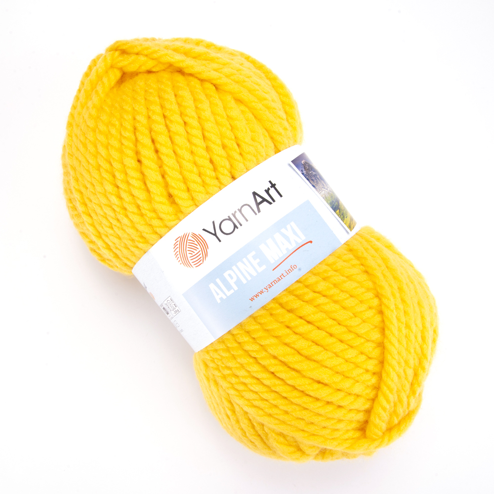 YarnArt Alpine Maxi Alpine Maxi: Alpine Maxi 679 žlutá