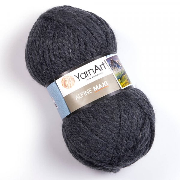 YarnArt Alpine Maxi Alpine Maxi: Alpine Maxi 664 tmavě šedá