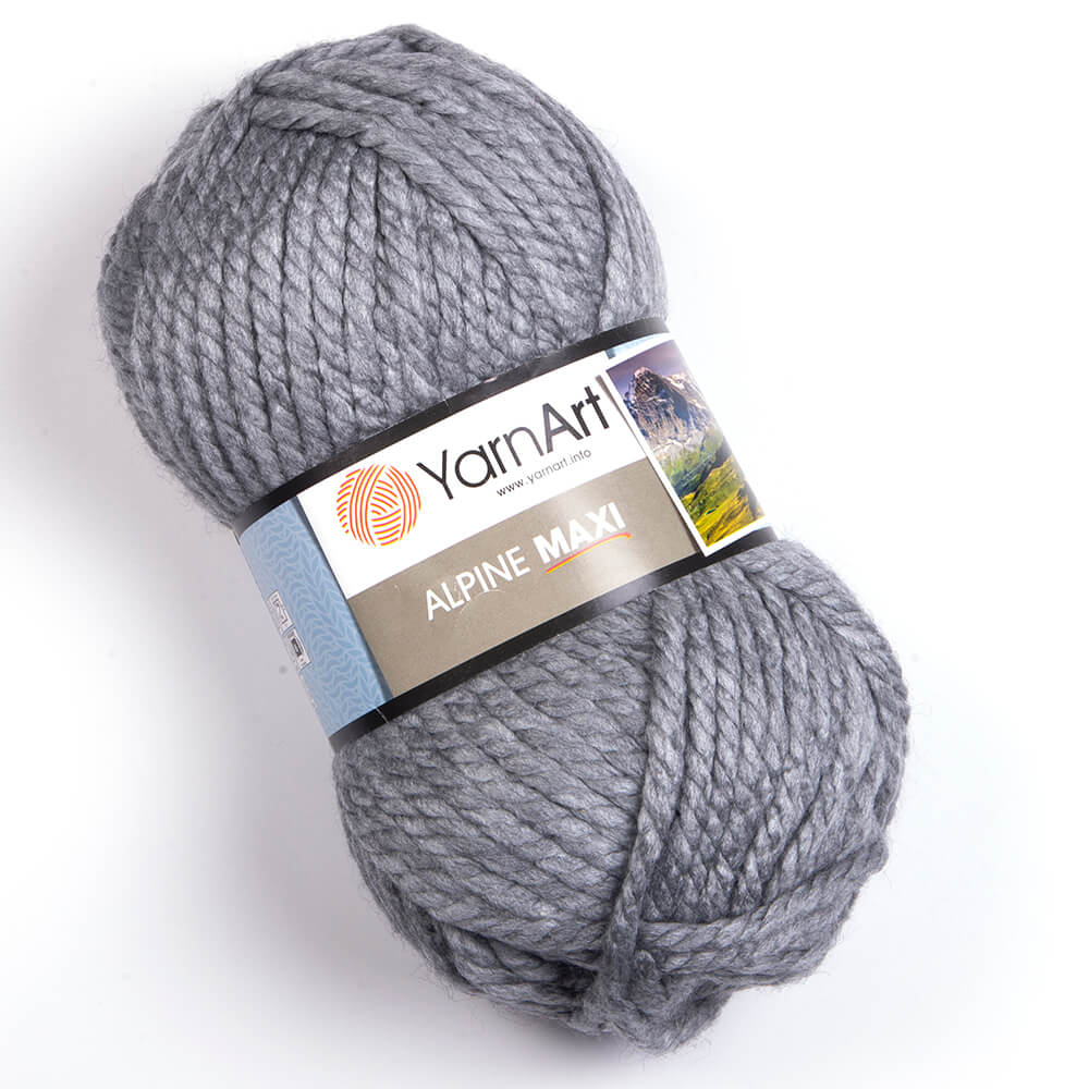 YarnArt Alpine Maxi Alpine Maxi: Alpine Maxi 669 šedá