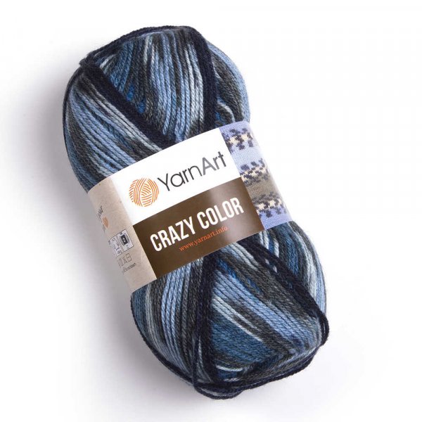 Yarn Art YarnArt Crazy Color Crazy Color: Crazy Color 174