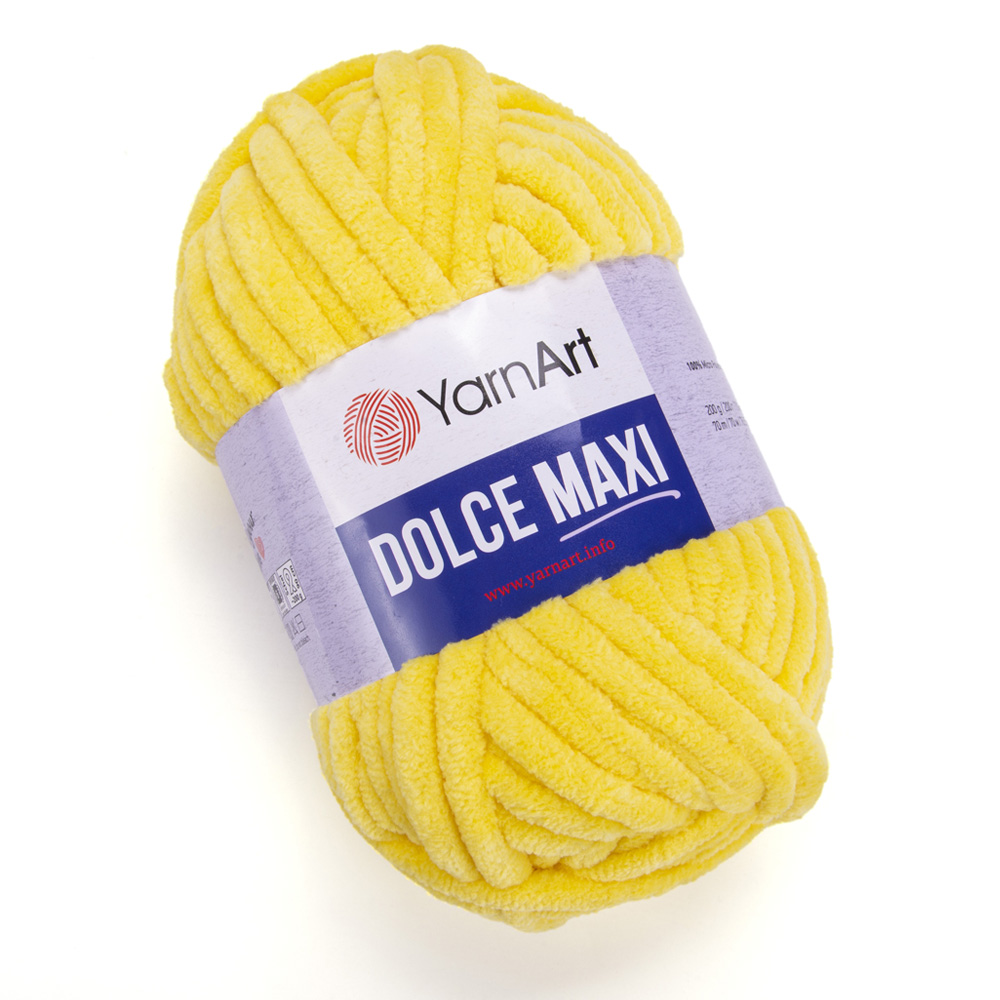 Yarn Art YarnArt Dolce Maxi dolce maxi: Dolce Maxi  761 žlutá