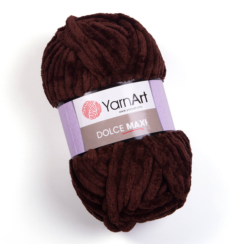 Yarn Art YarnArt Dolce Maxi dolce maxi: Dolce Maxi  775 tmavě hnědá
