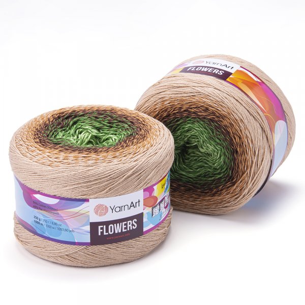 YarnArt Flowers Barva: Yarn Art Flowers 308