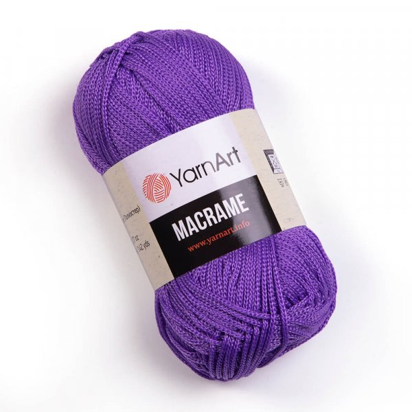 YarnArt Macrame příze macrame yarnart: Macrame 135 fialová lila