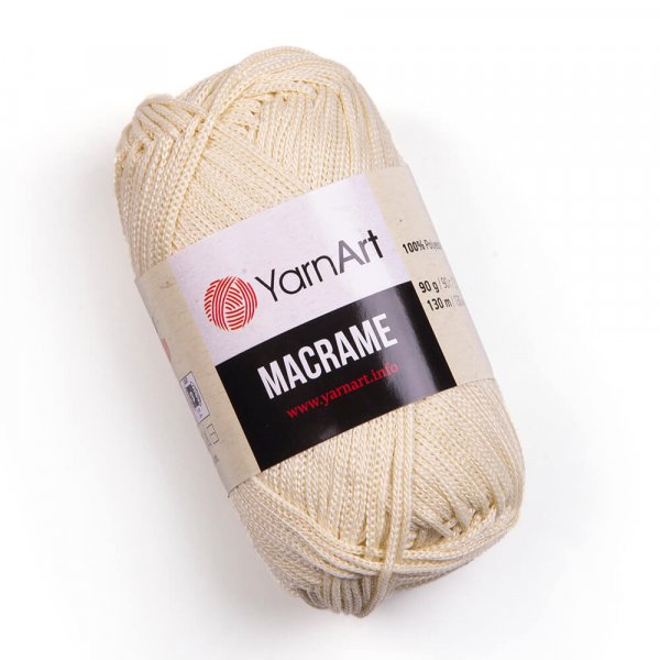 YarnArt Macrame příze macrame yarnart: Macrame 137 smetanová