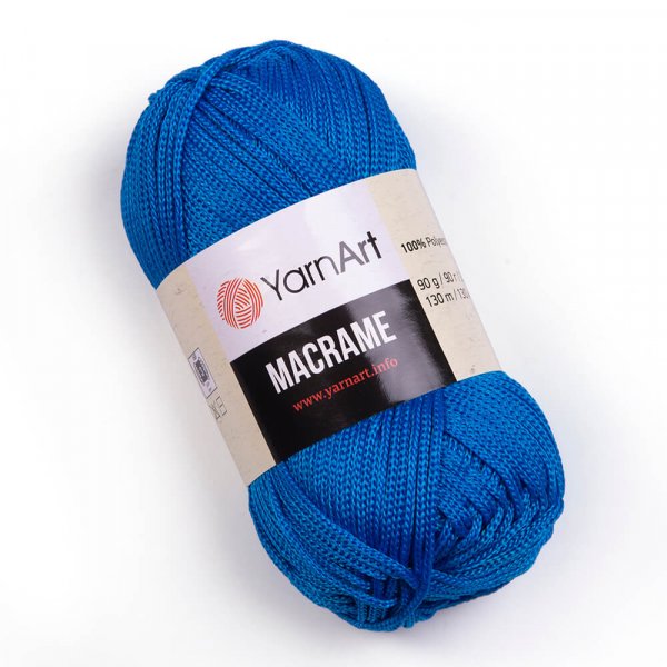 YarnArt Macrame příze macrame yarnart: Macrame 139 modrá