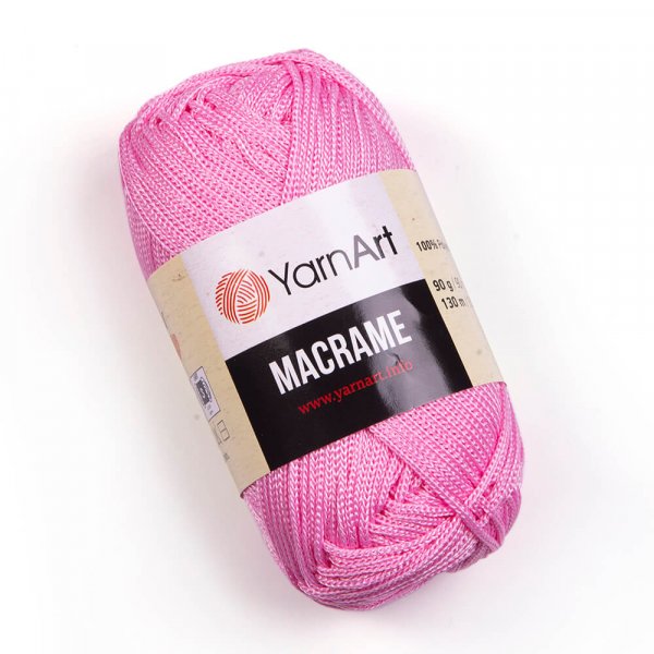 YarnArt Macrame příze macrame yarnart: Macrame 147 růžová