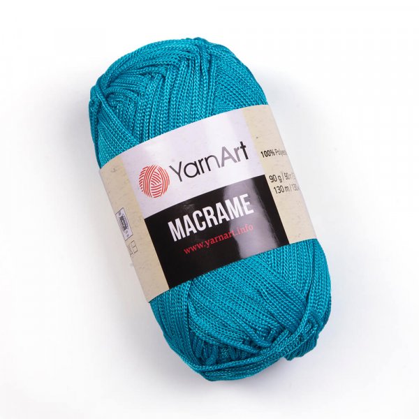 YarnArt Macrame příze macrame yarnart: Macrame 152 tyrkys