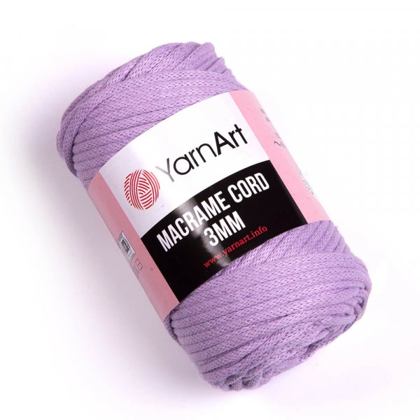 YarnArt Macrame Cord 3mm Barva: Macrame Cord 3mm 765 fialová