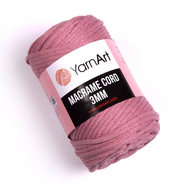 YarnArt Macrame Cord 3mm Barva: Macrame Cord 3mm 792