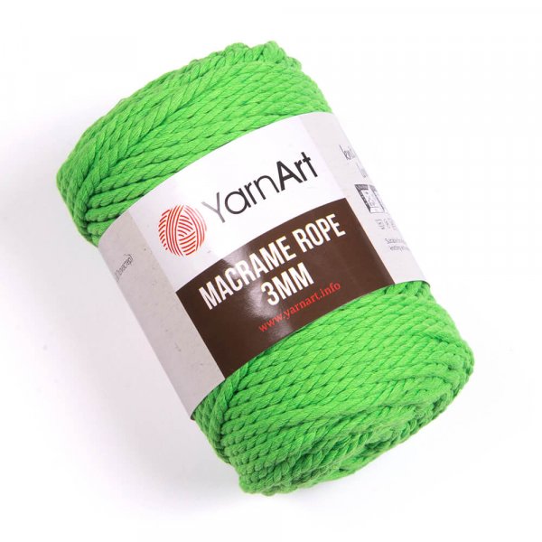 Yarn Art YarnArt Macrame Rope 3mm Macrame Rope 3mm: Macrame Rope 3mm 802