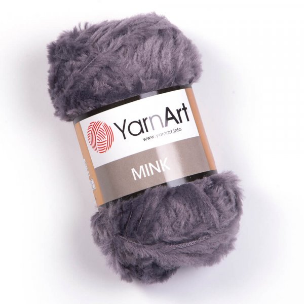 YarnArt Mink Barva: YarnArt Mink 335 šedá