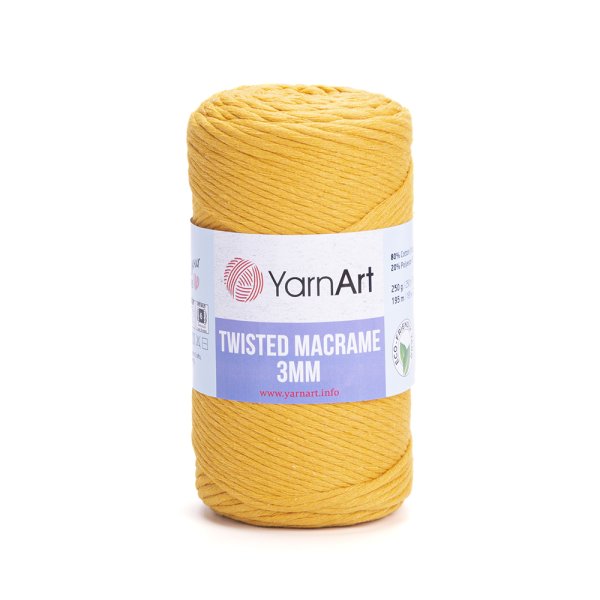 Yarn Art YarnArt Twisted Macrame 3mm Twisted Macrame 3mm: Twisted Macrame 3mm 796