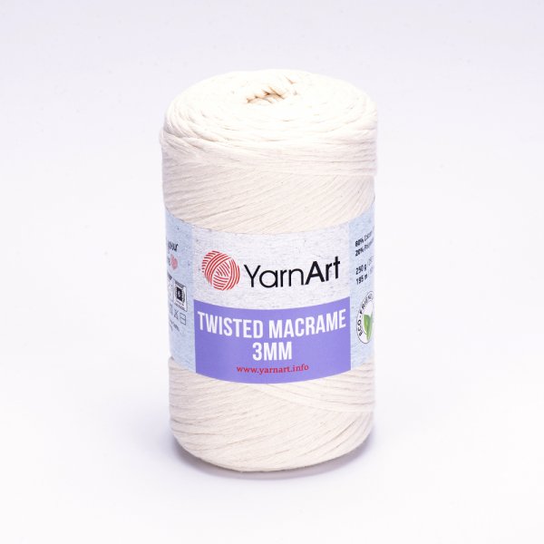 Yarn Art YarnArt Twisted Macrame 3mm Twisted Macrame 3mm: Twisted Macrame 3mm 752