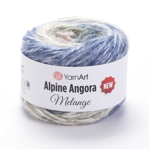 Yarn Art YarnArt Alpine Angora Melange Alpine Angora Melange: Alpine Angora Melange 6408