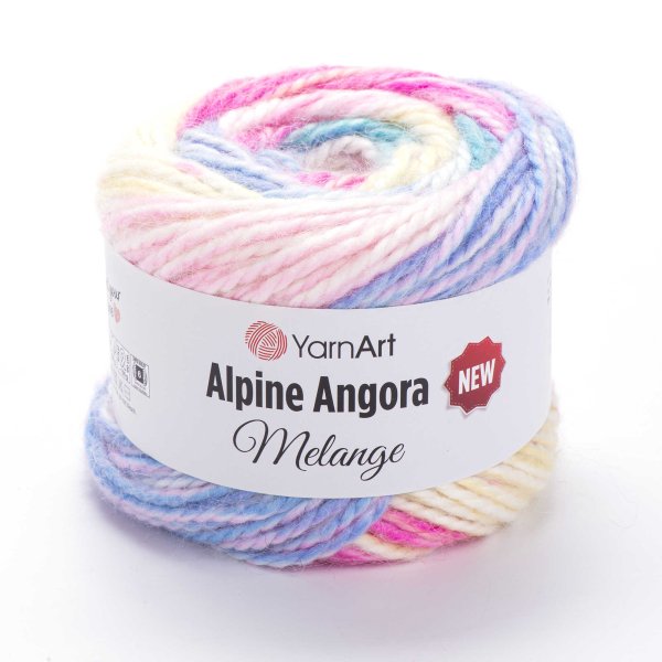 Yarn Art YarnArt Alpine Angora Melange Alpine Angora Melange: Alpine Angora Melange 6402