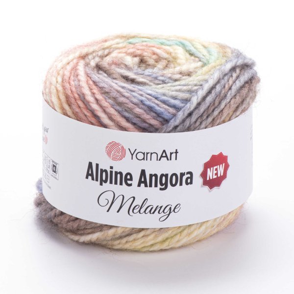 Yarn Art YarnArt Alpine Angora Melange Alpine Angora Melange: Alpine Angora Melange 6405