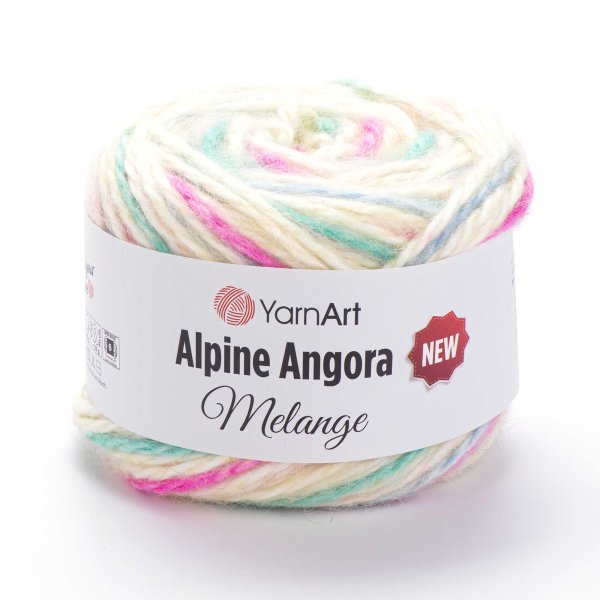 Yarn Art YarnArt Alpine Angora Melange Alpine Angora Melange: Alpine Angora Melange 6407