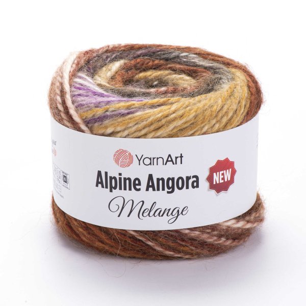 Yarn Art YarnArt Alpine Angora Melange Alpine Angora Melange: Alpine Angora Melange 6410