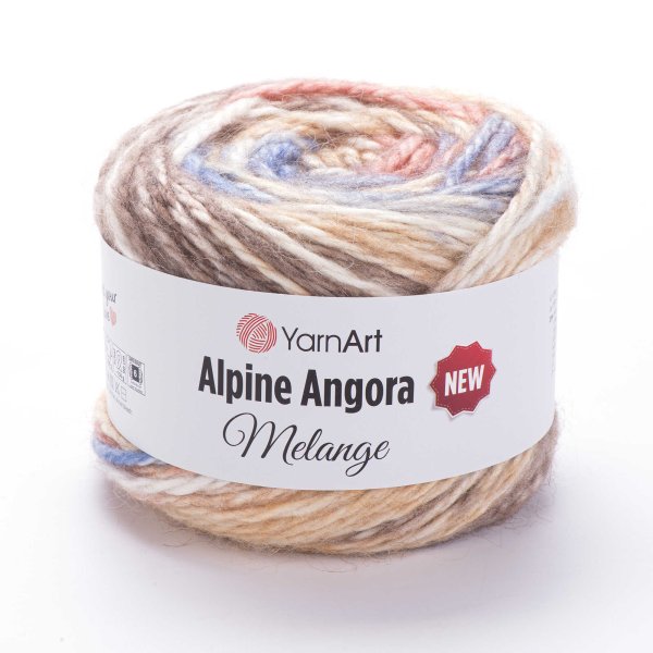 Yarn Art YarnArt Alpine Angora Melange Alpine Angora Melange: Alpine Angora Melange 6411