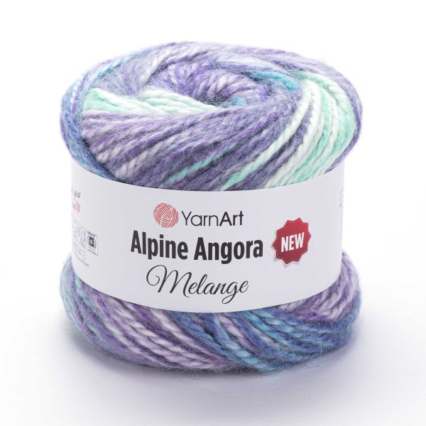 Yarn Art YarnArt Alpine Angora Melange Alpine Angora Melange: Alpine Angora Melange 6412