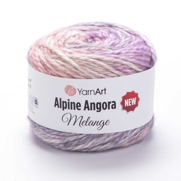 Yarn Art YarnArt Alpine Angora Melange Alpine Angora Melange: Alpine Angora Melange 6413