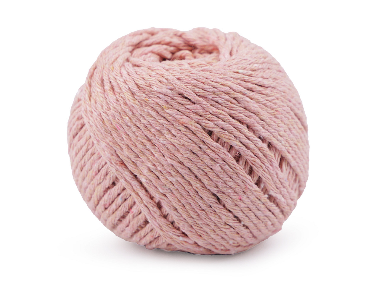 Bavlněný provázek macrame Ø2 mm Varianta: 7 pudrová, Balení: 1 ks