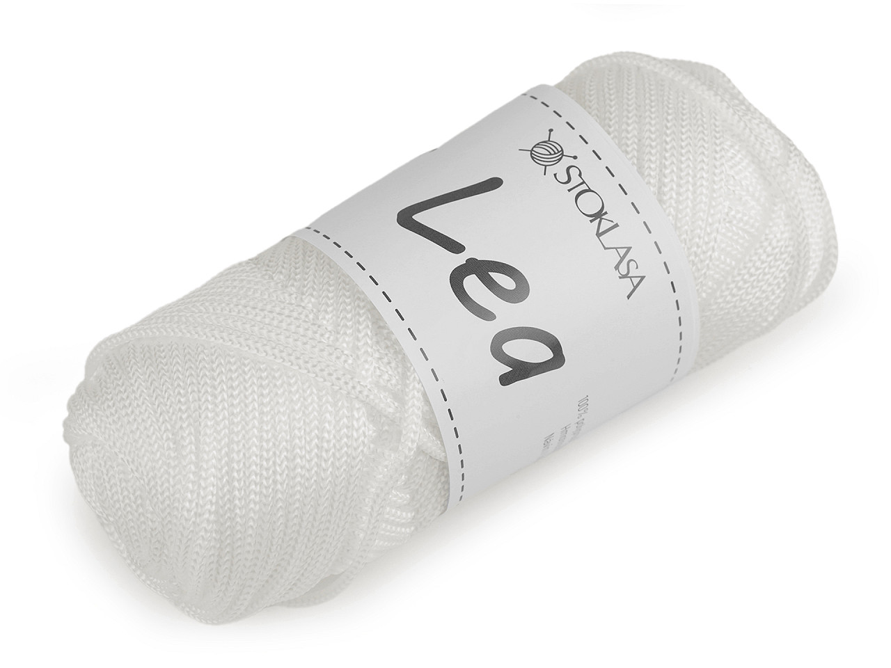 Pletací a háčkovací příze macrame Lea Ø3 mm 90 g Varianta: 2 Off White, Balení: 1 ks