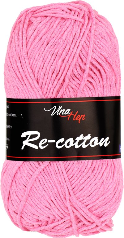 vlnahep Vlna-Hep Re-cotton Vlna-Hep Re-cotton: Re-cotton, 81121, růžová