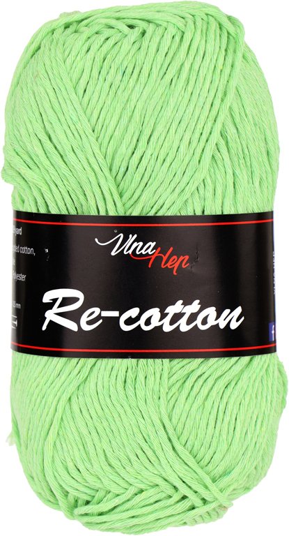 vlnahep Vlna-Hep Re-cotton Vlna-Hep Re-cotton: Re-cotton, 81229, světle zelená