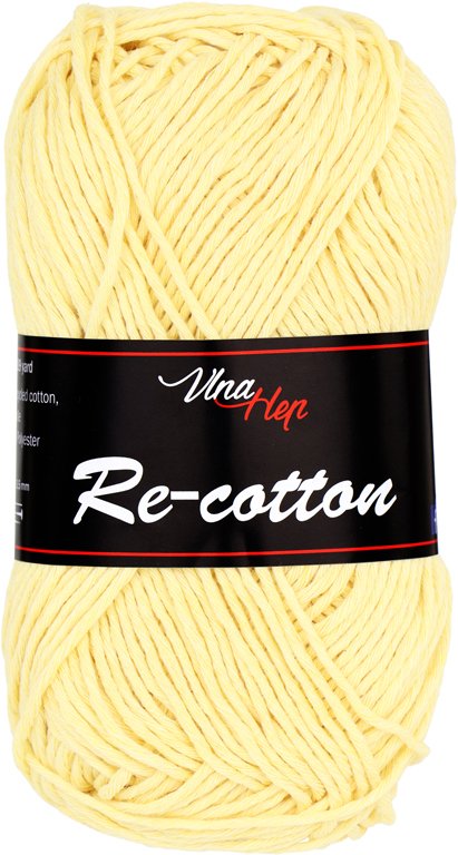 vlnahep Vlna-Hep Re-cotton Vlna-Hep Re-cotton: Re-cotton, 81244, žlutá světlá