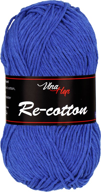 vlnahep Vlna-Hep Re-cotton Vlna-Hep Re-cotton: Re-cotton, 81293,královskámodrá
