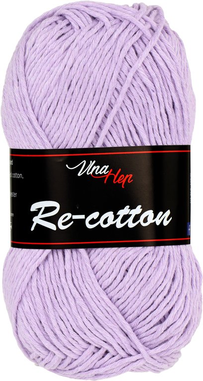 vlnahep Vlna-Hep Re-cotton Vlna-Hep Re-cotton: Re-cotton, 81314, světle fialová