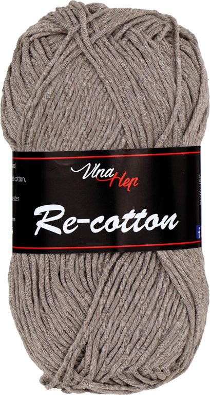 vlnahep Vlna-Hep Re-cotton Vlna-Hep Re-cotton: Re-cotton, 81338, hnědošedá