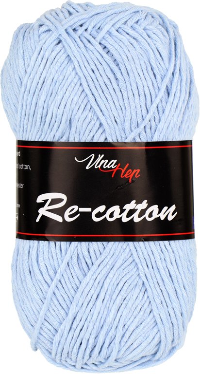 vlnahep Vlna-Hep Re-cotton Vlna-Hep Re-cotton: Re-cotton, 81346, světle modrá